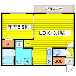 元町駅 徒歩8分 3階の物件間取画像